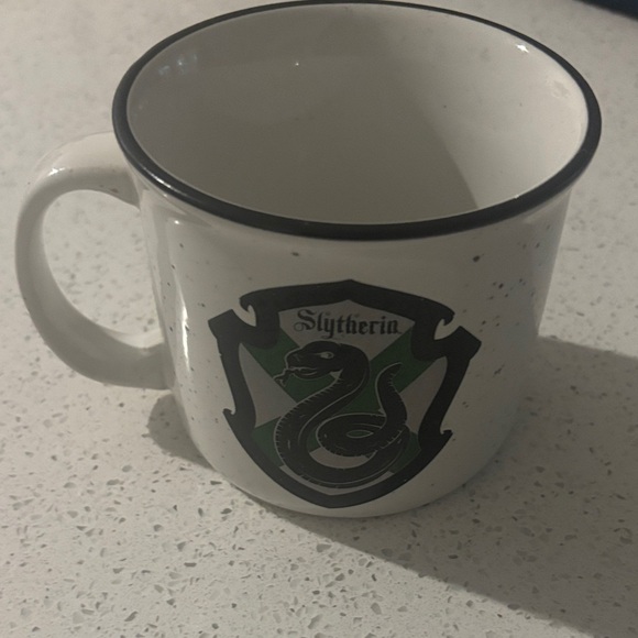 Spoontiques Other - Slytherin House Emblem Mug - Green and White